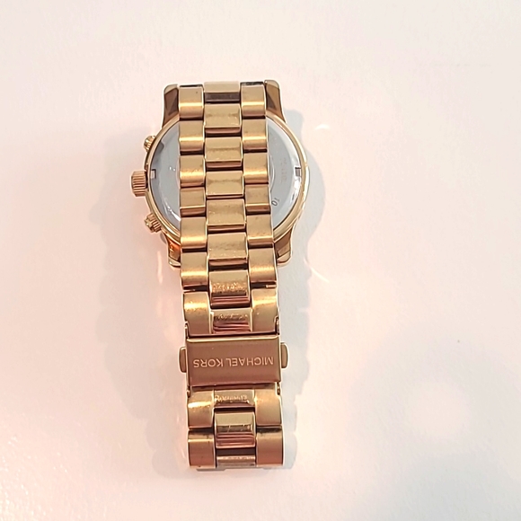 Michael Kors, Gold, Runway Chronograph Watch - Picture 4 of 6